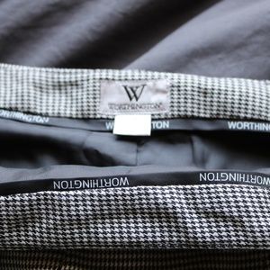 gingham skirt
